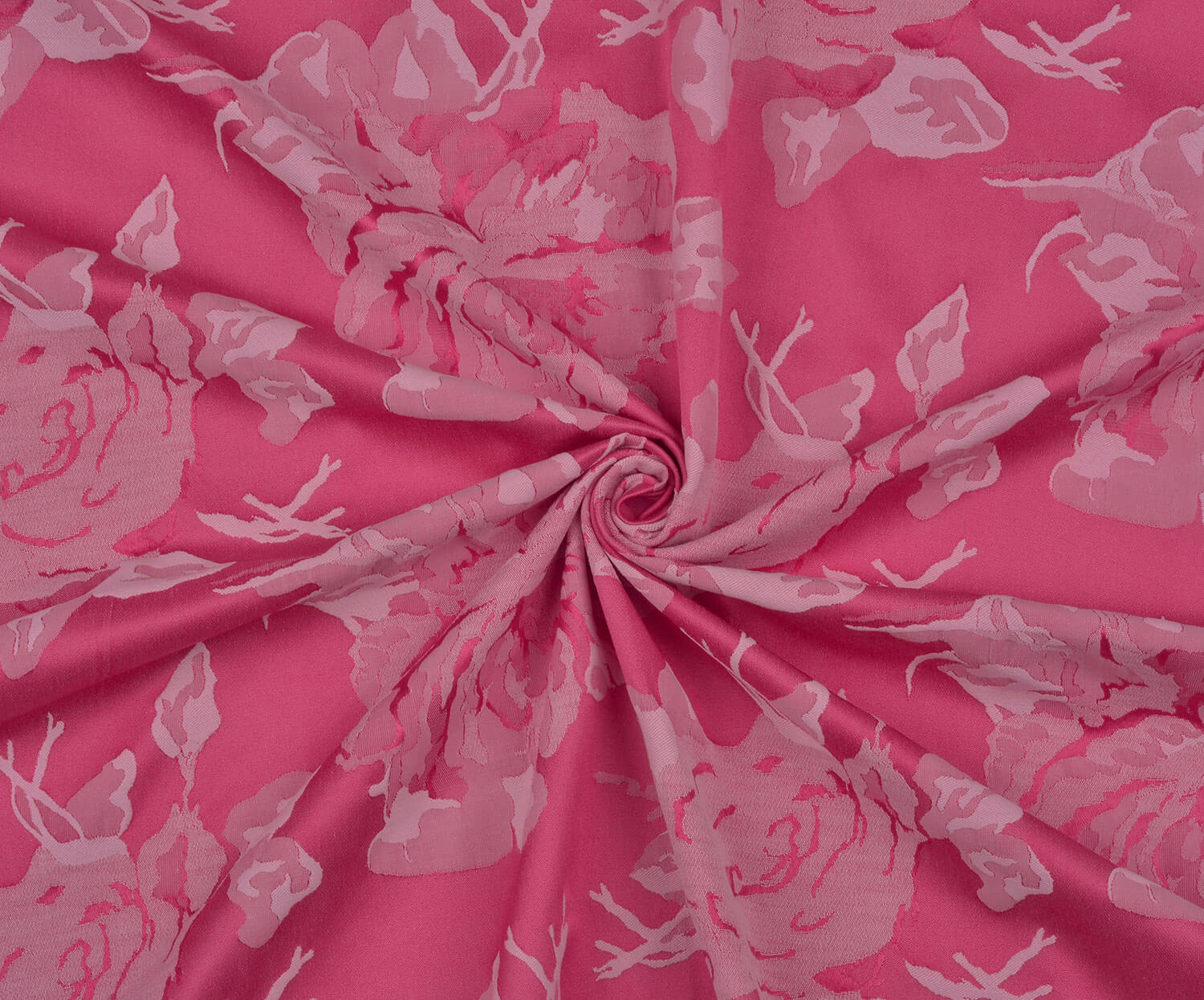 BÜYÜK ÇİÇEKLİ JAKAR PEMBE